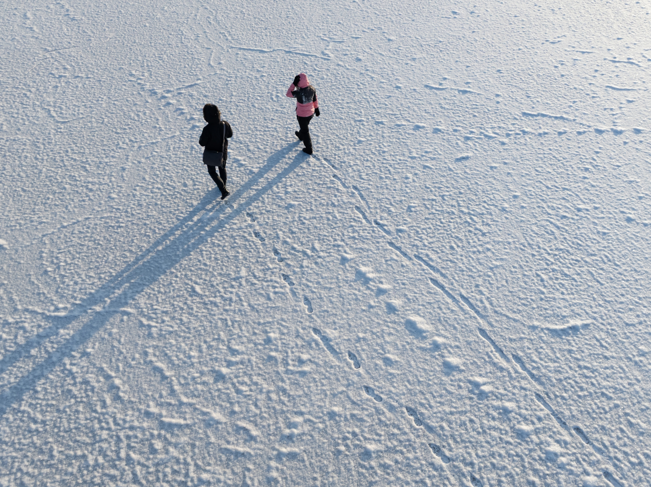 Legenda o lodowej drodze. Spacer z Gdańska do..