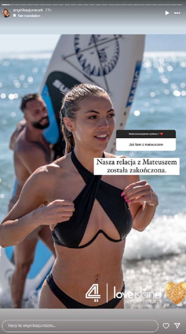 Angelika z Love Island 9 Instagram