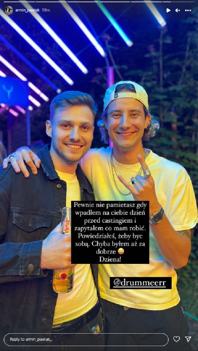 Armin z Love Island_instagram