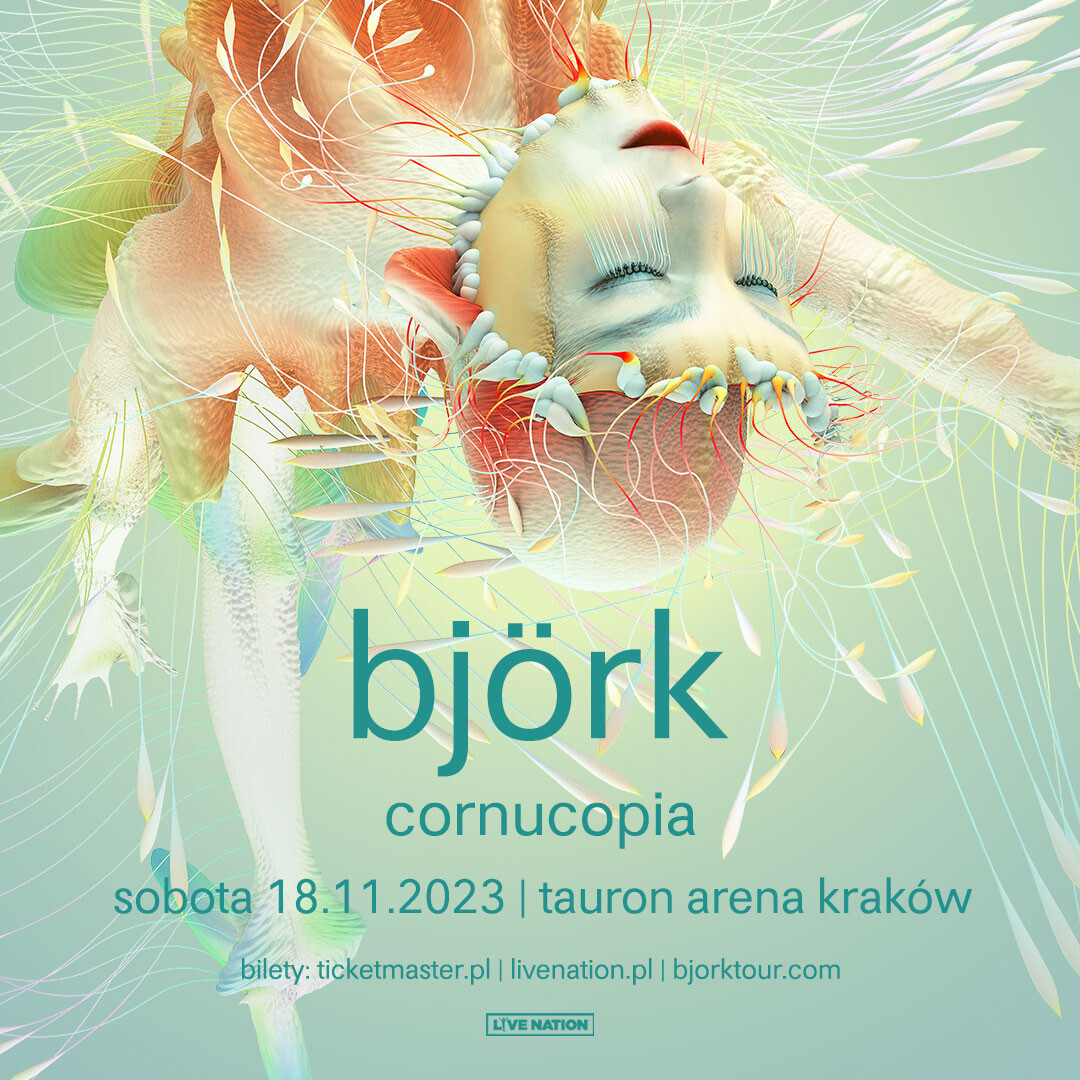Bjork w Polsce. Artystka wystąpi w Tauron Arenie w Krakowie