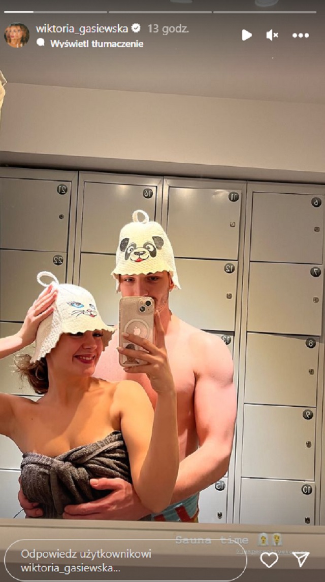 Wiktoria Gąsiewska na Instagramie