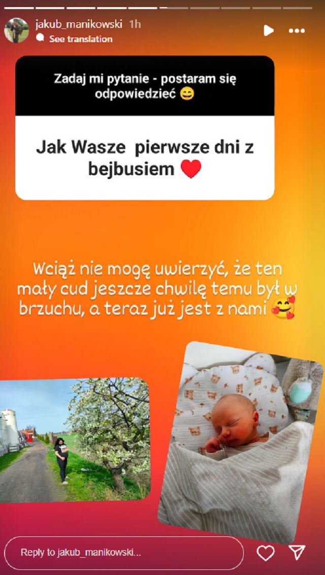 Jakub z Rolnik szuka żony 10 z synem