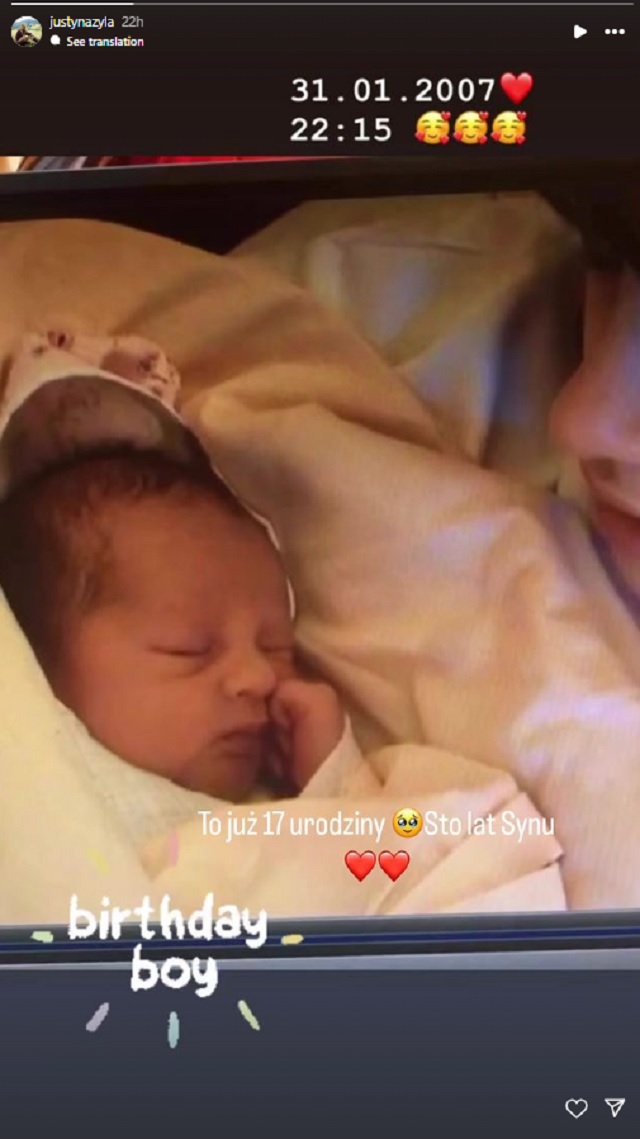 Justyna Żyła na Instagramie