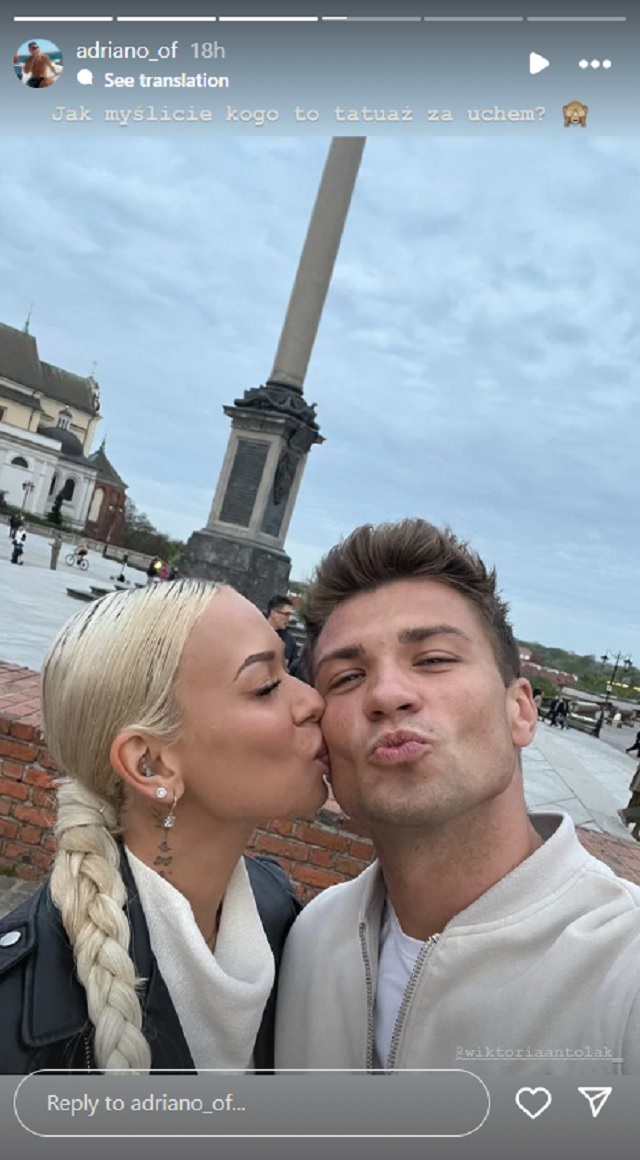Wiktoria i Adrian z 