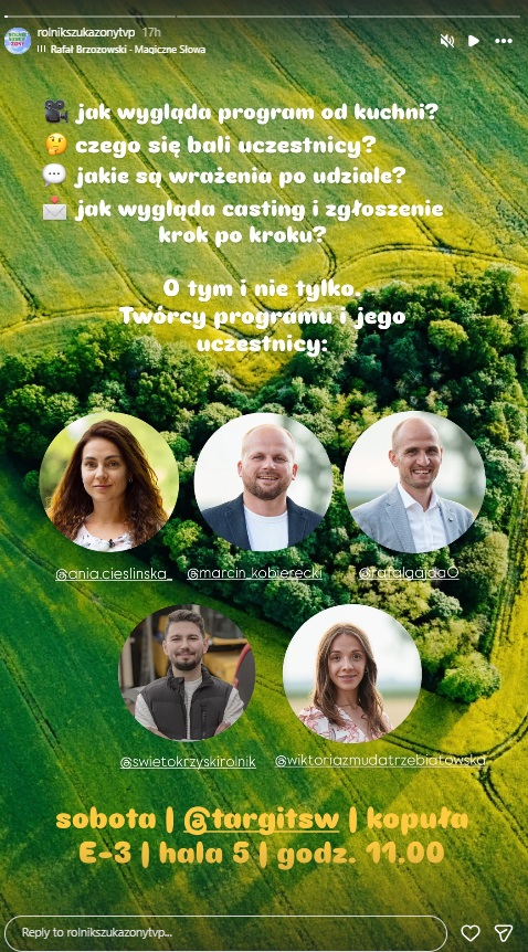 Komunikat od produkcji Rolnik szuka żony