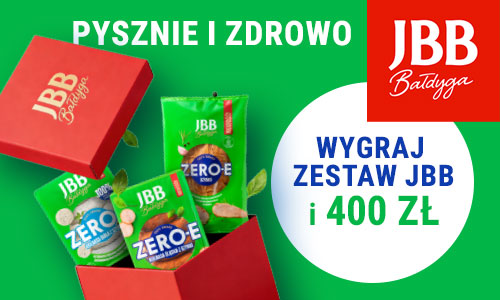 Wygraj 400 zł i zestaw produktów JBB Bałdyga!